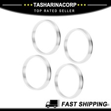 Universal Piece of 4 OD 72.1mm to ID 66.6mm Car Wheel Hub Centric Rings