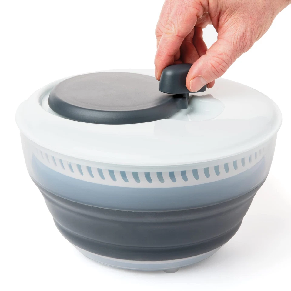 Prepworks by 3 Quart Space Saving Folding Collapsible Drainer, & Colander for... - Image 2 of 4