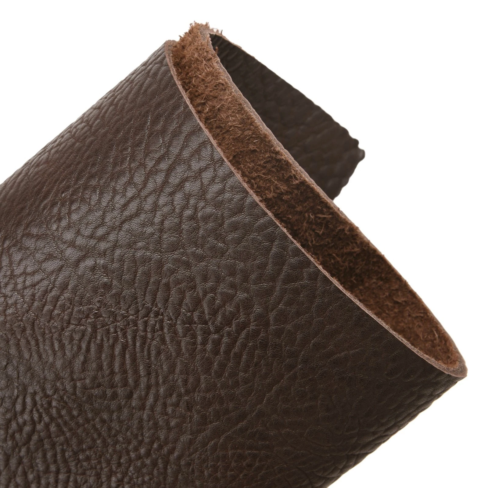 4-4.5mm DIY Tooling Leather Cowhide Square Pieces Natural Texture Cowhide Sheets