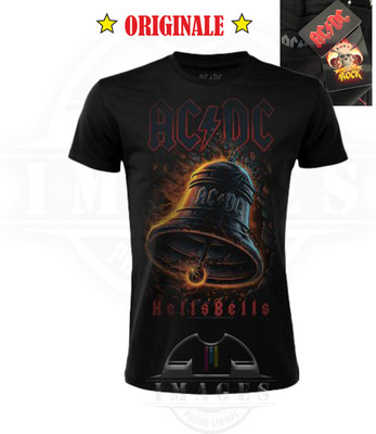 AC DC HELLS BELLS HARD ROCK BAND T-SHIRT SHIRT ORIGINAL