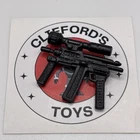 Vintage G.I. Joe M. Bison (V1) 1993 Submachine Gun Part Accessory Hasbro ARAH