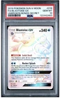 PSA 10 BLASTOISE GX 218 UNBROKEN BONDS SECRET RAINBOW RARE POKEMON GEM MINT