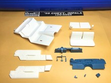 REVELL 1/25 PARTS ‘59 Chevy Impala Convertible Lowrider INTERIOR, FIREWALL MODEL