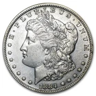1884-S Morgan Dollar AU Details (Cleaned)