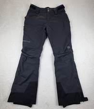 Marmot Women  s Ski Snow Pants Small Black Waterproof Insulated RECCO Winter  
