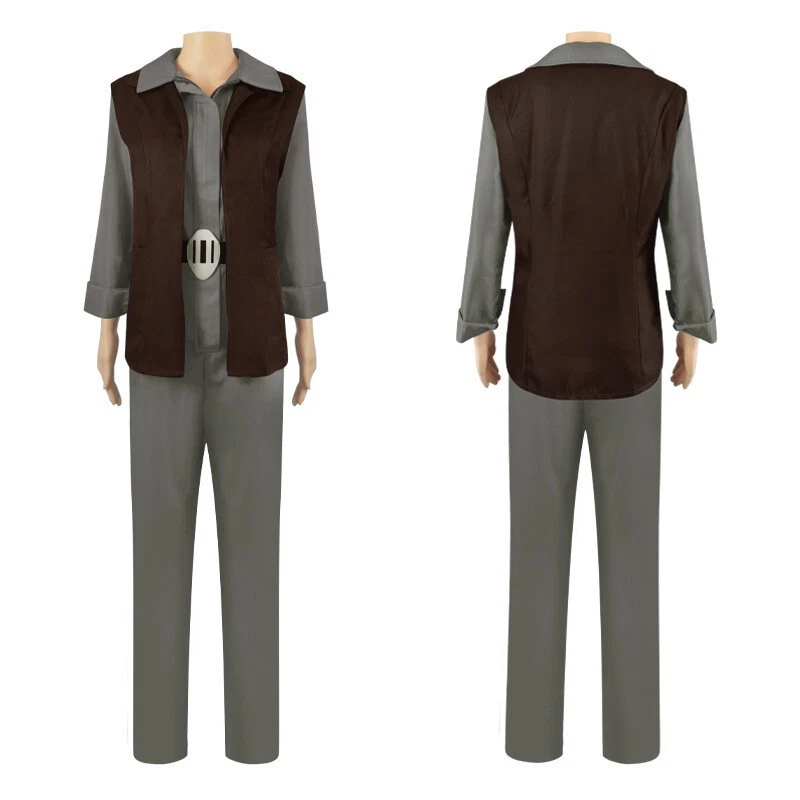 Star Wars Princesa Leia Disfraz Disfraz Halloween Carnaval Traje Conjunto Completo Nuevo Foto 2 de 4