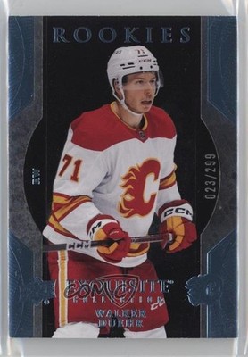 2023 Ice Exquisite Collection Rookies Platinum Blue 23/299 Walker Duehr RC 5b1