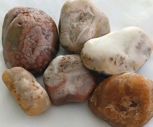 Lake Superior Shoreline Stones Unpolished Natural Agate & Gem Stone Mix