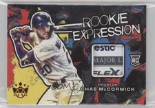 2022 Panini Diamond Kings Rookie Expression Relics Red 8/10 Chas McCormick 11pj