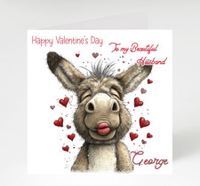 Personalised Funny Donkey