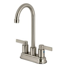 Kingston Brass FB849.NDL Nuvofusion 1.8 GPM Standard Bar Faucet - - Nickel
