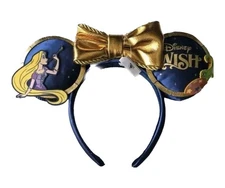 2023 Disney Cruise Line DCL Wish Porthole Ship Ears Headband Rapunzel