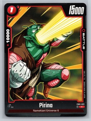 Pirina FB01-022 C Namekian Universe 6 Battle Dragon Ball Super Card Game