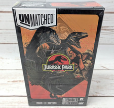 Unmatched Jurassic Park Ingen vs Raptors Restoration Games Board Game