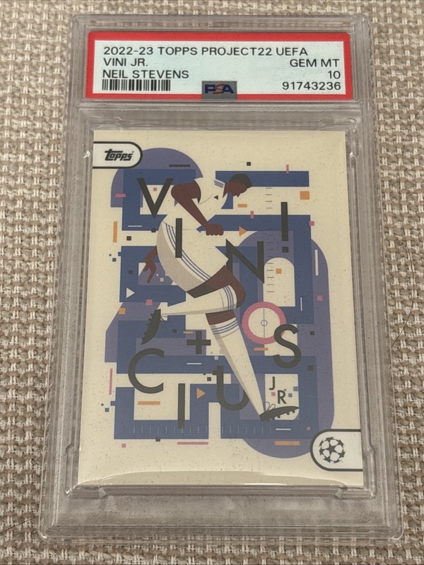 2022 Topps Project 22 Vini Vinicius Jr. PSA 10