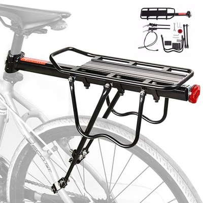 Bike Rear Carrier Rack Mountain Road Bicycle Bracket Cycle Luggage Cargo Holder