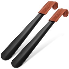 Shoe Horn Long Handle for Seniors Men Women, Metal Long Shoehorn for Boots, S...