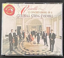 CORELLI 12 Concerti Grossi Op. 6 Guildhall String Ensemble 2 CDs RCA Red Seal NM