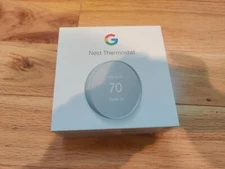 Open Box, Never Used Google Nest G4CVZ Programmable Wi-Fi Thermostat - Fog Gray