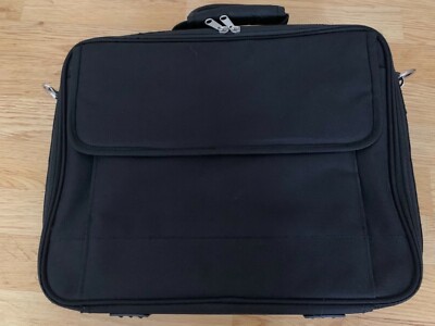 Laptop Bag Black with straps 15 inch laptop UK