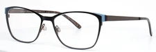 INFACE IF8442 9031 Blue/Brown Womens Cat Eye Full Rim Eyeglasses 54-16-135 B:38
