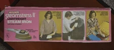 Vintage Osrow Steamstress II Lightweight Steam Iron Complete with Box