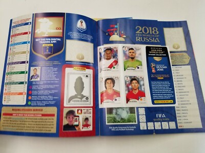 Panini FIFA World Cup Russia 2018 Album Lot of 5 | eBay