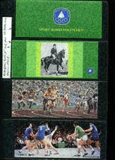 Bund + Berlin Markenheftchen Sport + Wohlfahrt, 215 Stk ** + gest.