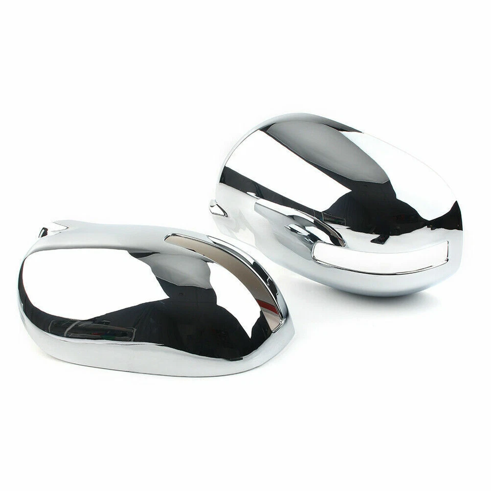 Cubierta de tapa de espejo retrovisor lateral cromada 2X para Mitsubishi Outlander 2013-2021 Foto 4 de 4