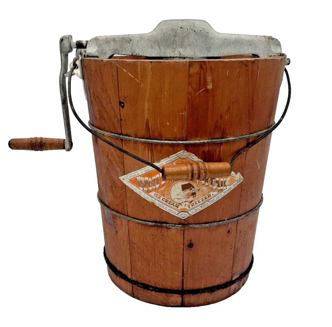 Manivela de mano White Mountain fabricantes de Helado