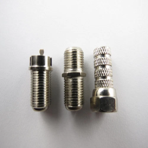 F male / connector / installation socket antenna plug SAT F male