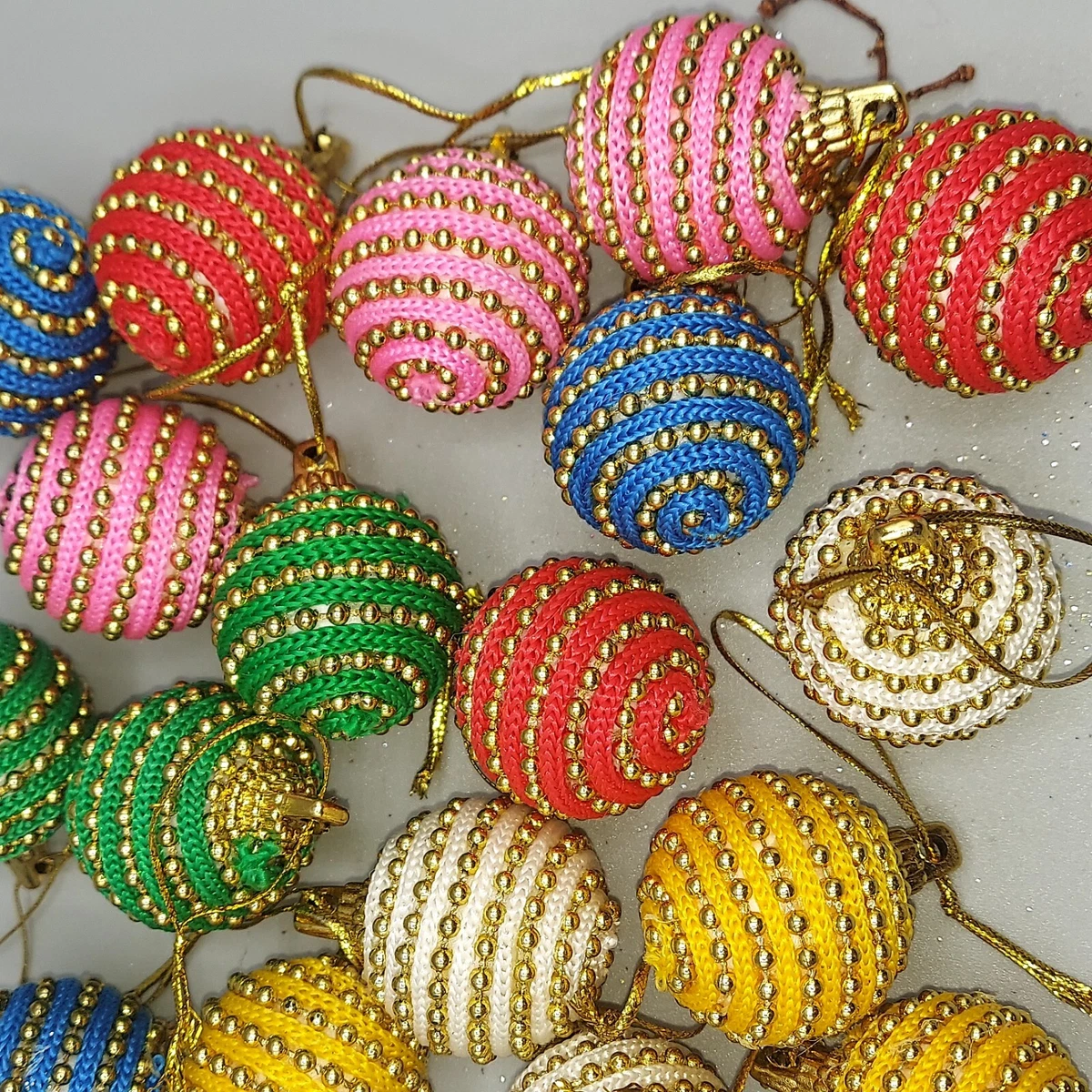 Vintage christmas beads deals