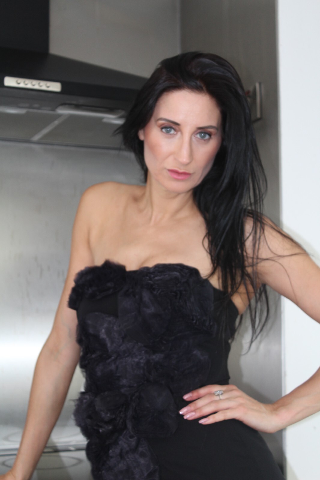 ASOS BLACK LBD RUFFLE PARTY PROM FRILL BODYCON MINI DRESS UK 8 eBay