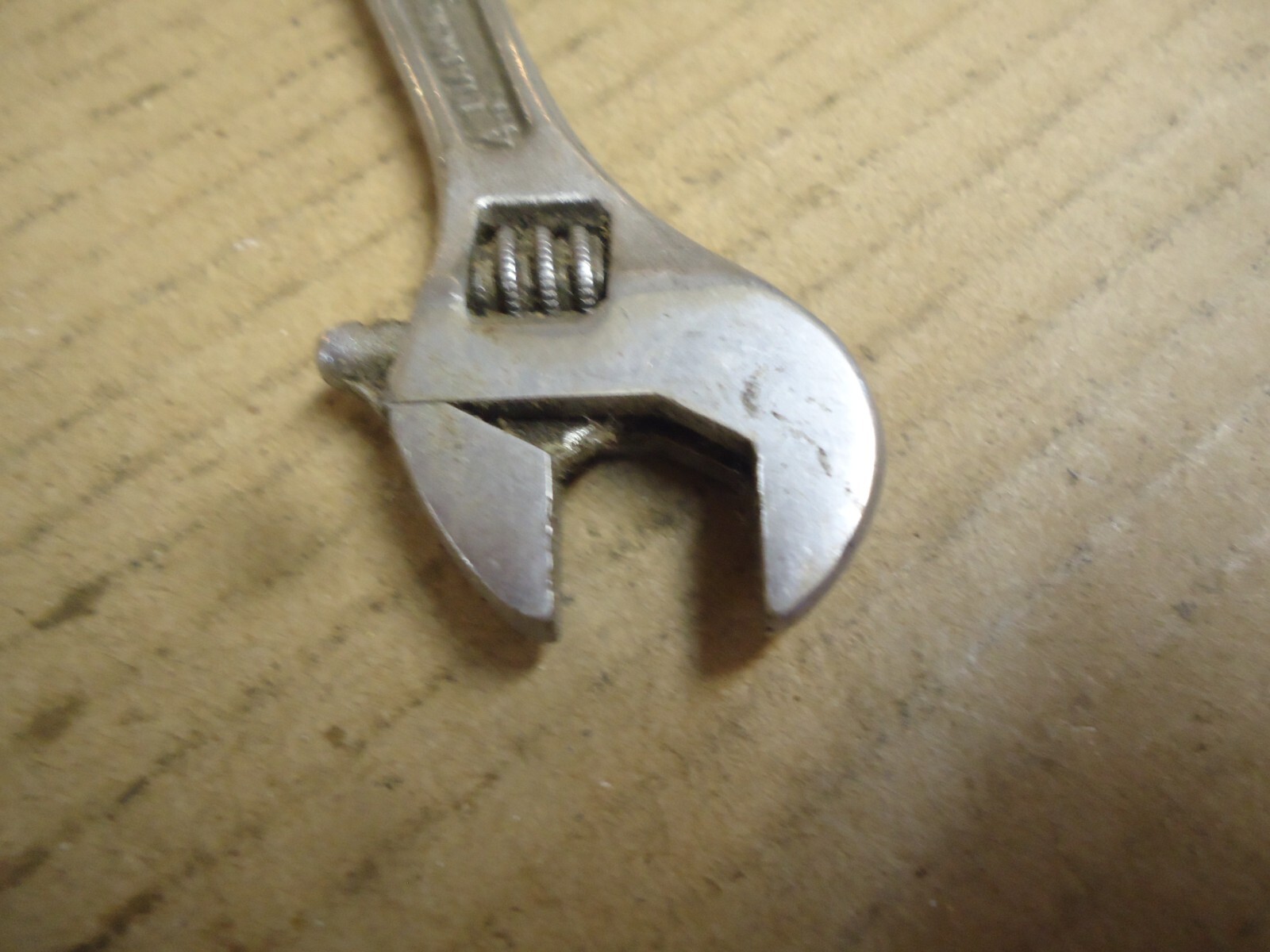 Vintage Diamalloy 4" Adjustable Wrench Diamond Caulk Horseshoe USA R eBay