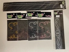 GLITZ DESIGN "FROSTING" RHINESTONES IN ASSORTED COLORS AND DESIGNS