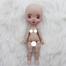 Mini 1/6 BJD Doll Resin SD Ball Joint Doll Body Girl Face Makeup Handmade Gift