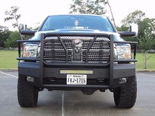 New Ranch Style Smooth Front Bumper 10 - 18 Dodge Ram 2500 3500 60-12260