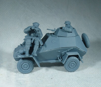 Modell von BA64 mit polnischer Spätkriegsbesatzung
