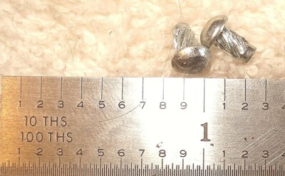 Generator/Distributor/Starter ID Tag Mount Rivet, Pair. 40's-60's GM car & truck