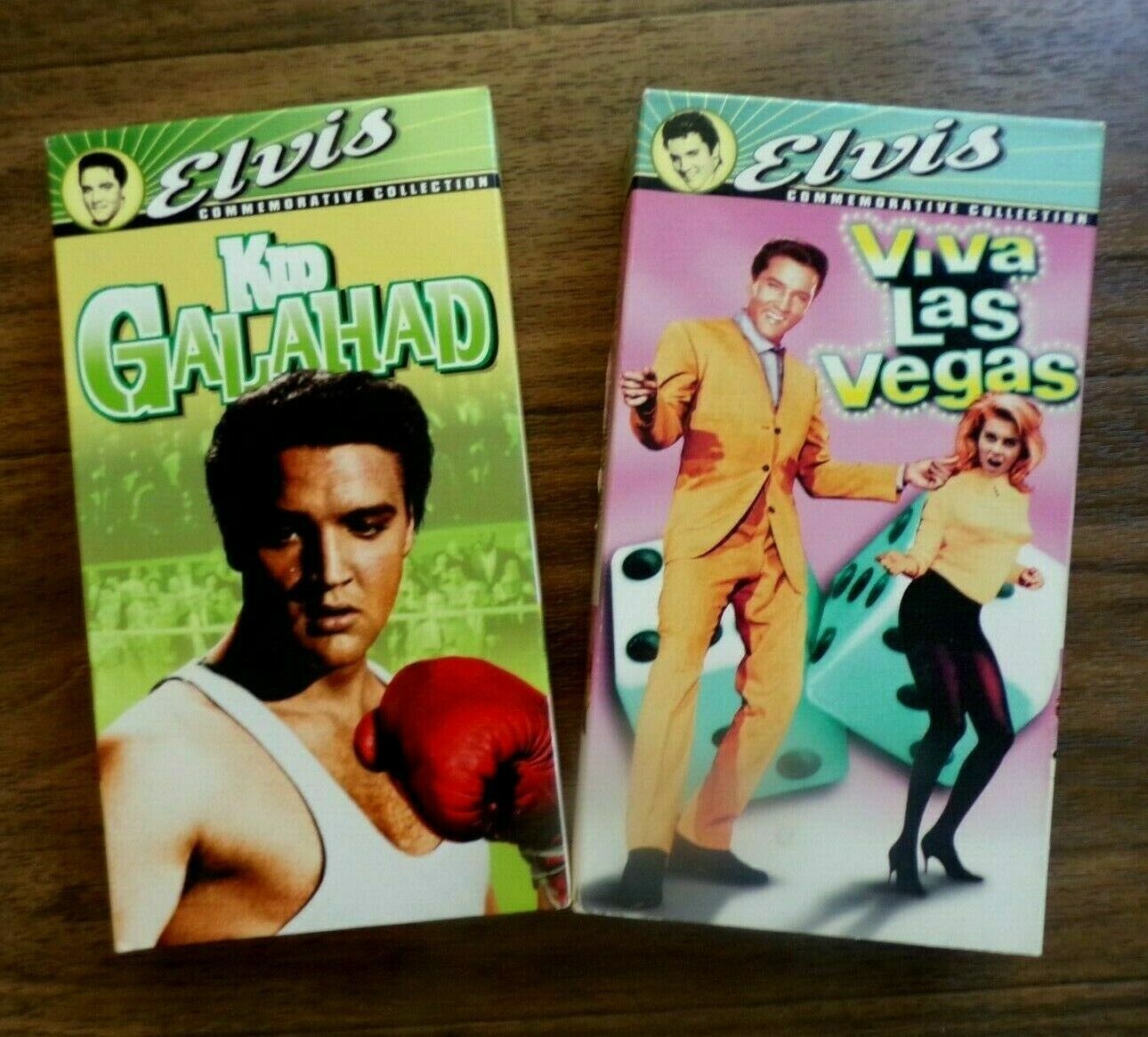 Lot of 2 98％以上節約 ~ Elvis VHS Video Tapes Viva Galahad Vegas Las 期間限定キャンペーン Like Kid New