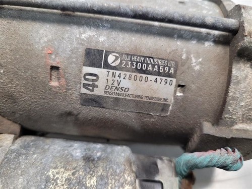 2008-14 Subaru Legacy (2.5L / AT) Starter Motor - Picture 4 of 12