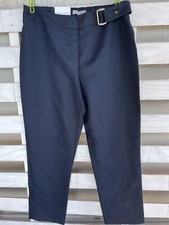 NWT Marc New York Slim Ankle Navy Blue Elastic Waist Pants Blue Women  s S.