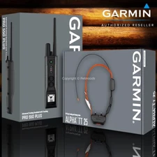 Garmin Pro 550 Plus Bundle Dog Tracking and Training TT25 Collar Device GPS