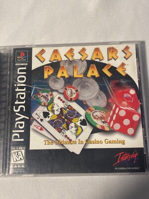 PlayStation 1 ps1 Caesars Palace Ultimate In Casino Games