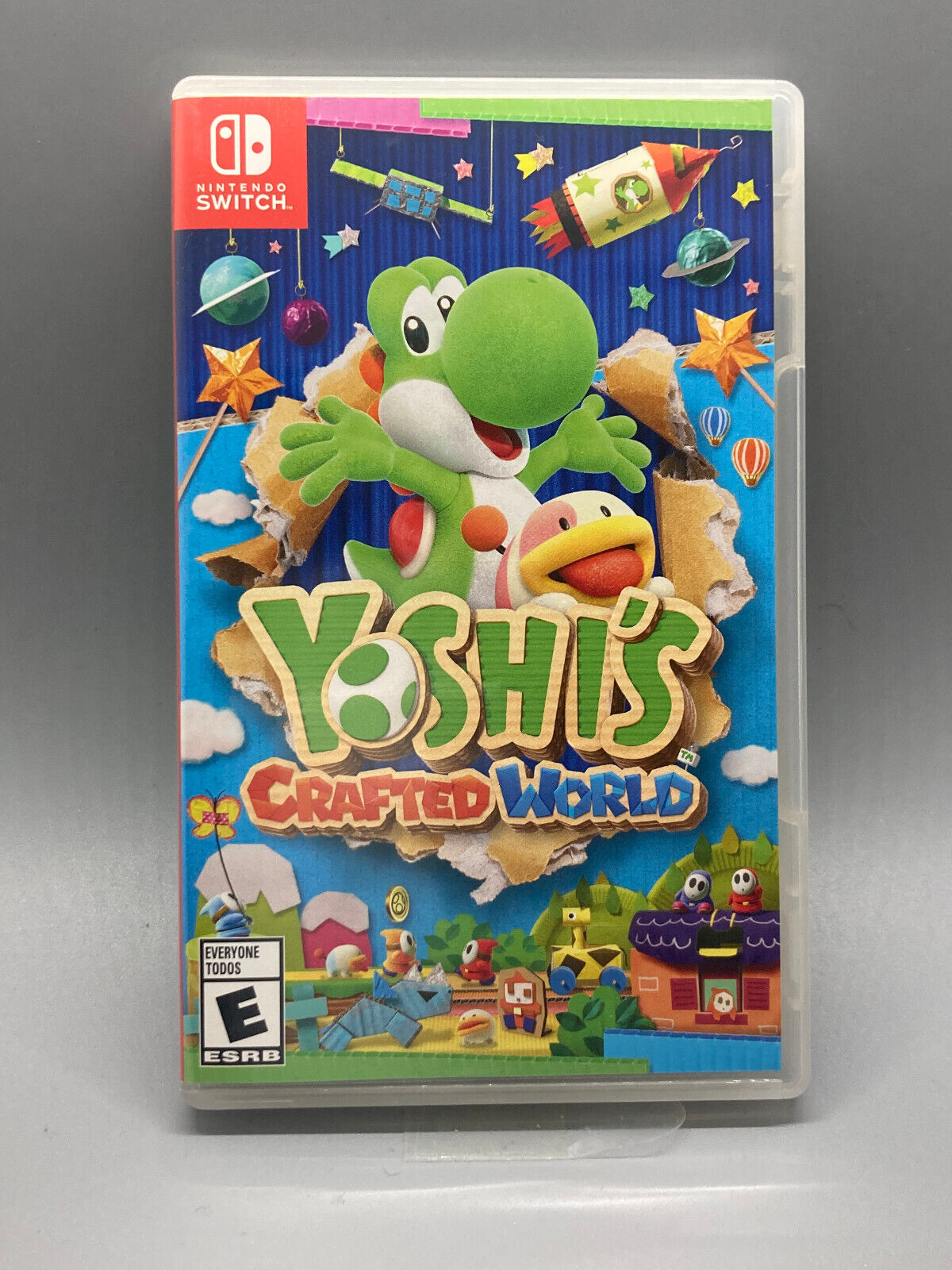 Nintendo Switch - Yoshi\'s Crafted World - Case and Art ONLY - NO GAME | eBay