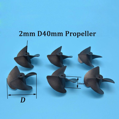 Model Boats 3 blades Propellers for 2mm Shaft 1.95 Mounting Hole Paddles