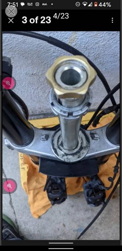 2014 11-24 Suzuki GSXR 750 600 Complete Forks Triple Tree STRAIGHT 324154 OEM - Picture 7 of 15