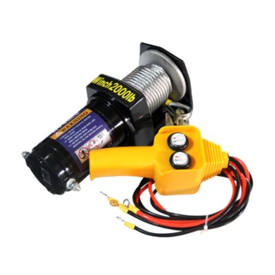 Car Electric Winch Vehicle Self-rescue Electric Winch Traction Hoist 12v24v