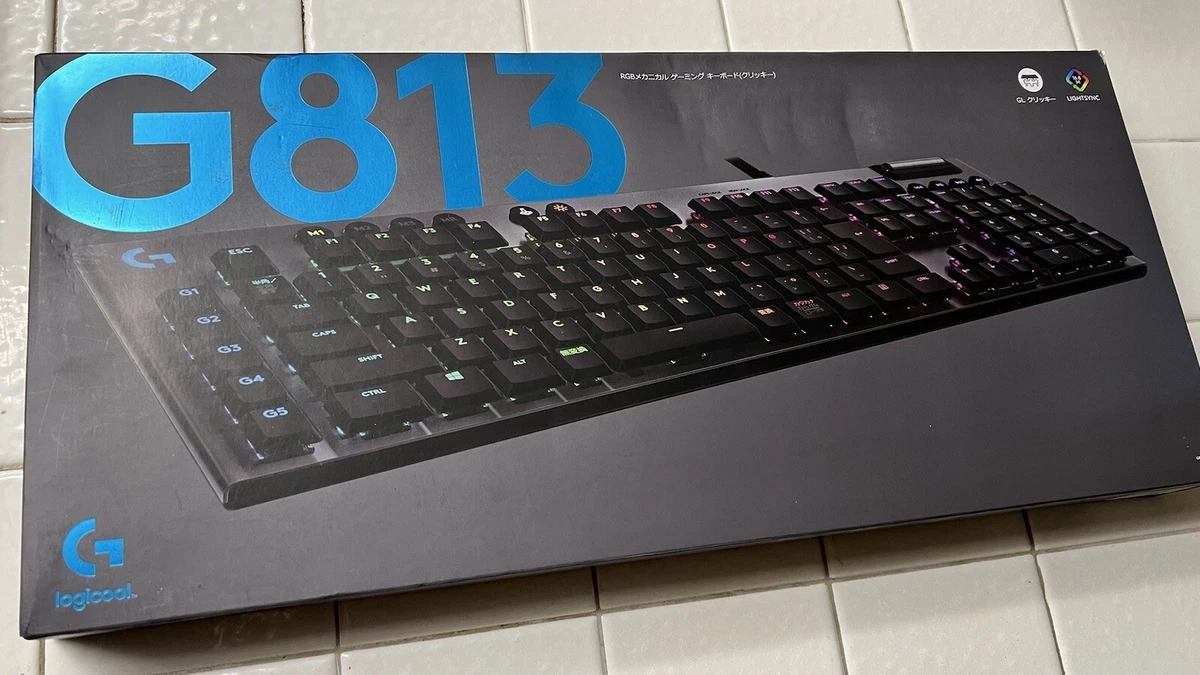 キーボード Logicool G813-LN Wired Gaming keyboard Amazon.co.jp: Logicool G813-LN Wired Gaming Keyboard , Clicky Red