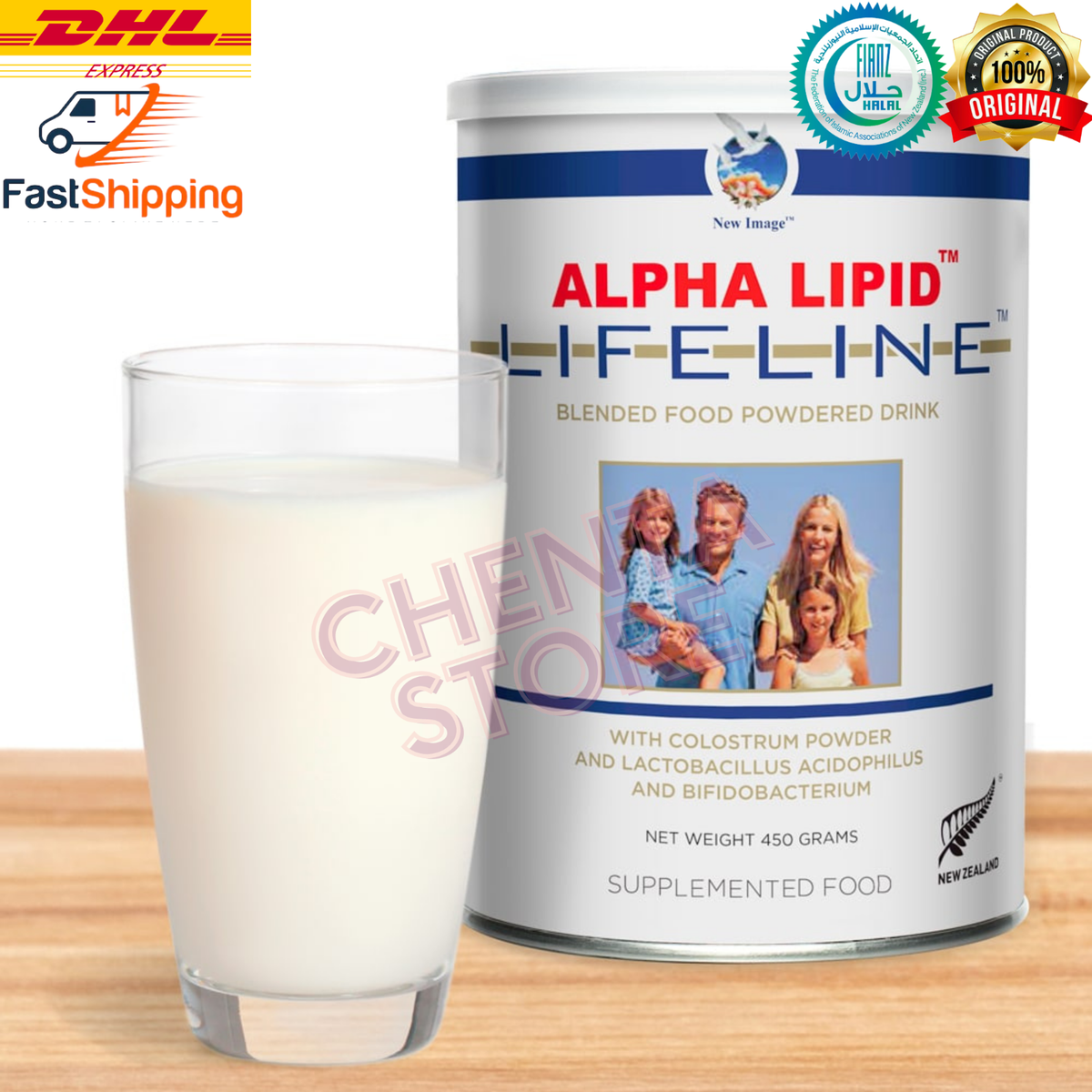 Original Alpha Lipid Lifeline Colostrum Powdered HALAL- FAST